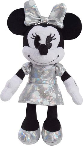Disney100 Years of Wonder Mickey Mouse Small Plush Stuffed Animal, Kids Toys for Ages 2 Up by Just Play in Kuwait