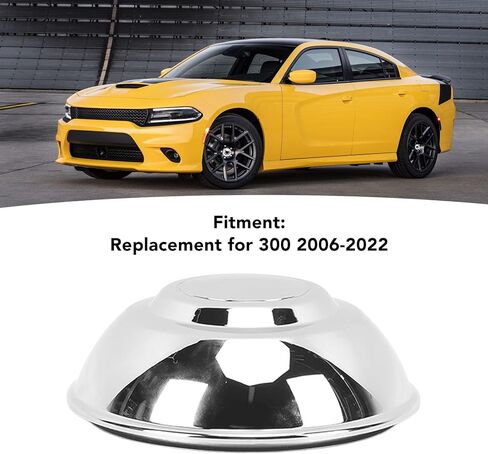 Wheel Center Cap, 04895432AA Hub Cap Center Cap Chrome Wheel Center Cap for 300 2006 to 2022 in Saudi Arabia