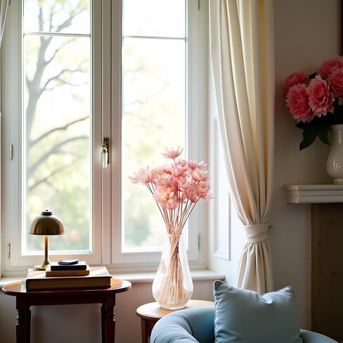 Pink Mini Flower Vase, 1/12 Scale Miniature Dollhouse Accessories Decor, Doll House Mini Flower Bowl Elegant Decoration for Mini Scene, Décor, Decorations in Kuwait