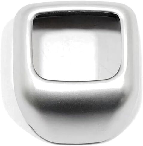 Car Accessories Fit for Nissan New Rogue 2021 2022 2023 2024 Auto Gear Shift Knob Cover Trim (Matte Silver) 1PCS ABS in Saudi Arabia