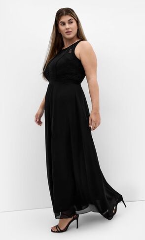 City Chic Women's Dress-Panelled Bodice Maxi in Saudi Arabia
