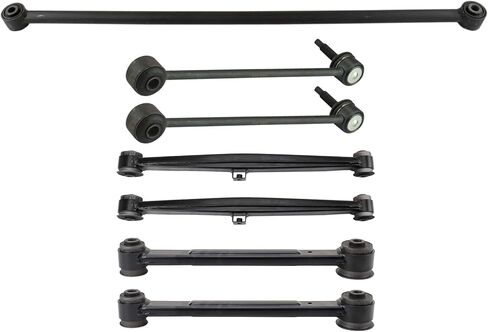 TRQ خلفي مجموعة التعليق الذراع الذراع Sway Bar Stabilizer Link Bar متوافق مع 2013-2018 RAM 1500 in Saudi Arabia