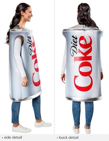 Rubies Coca-Cola: نظام غذائي فحم الكوك للبالغين ، للجنسين حجمًا واحدًا أحمر in Saudi Arabia