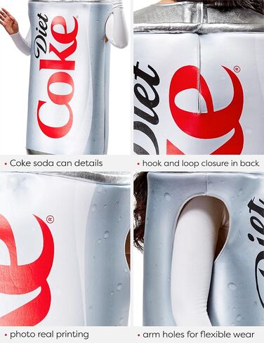 Rubies Coca-Cola: نظام غذائي فحم الكوك للبالغين ، للجنسين حجمًا واحدًا أحمر in Saudi Arabia