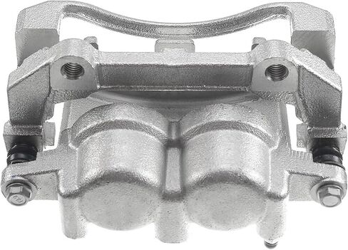 Detroit Axle-2pc الفرجار الأمامية الفرامل لجيب 2005-2010 Grand Cherokee ، 2006-2010 Commander ، الفرجار الفرامل مع قوسين 2007 2008 2009 in Saudi Arabia