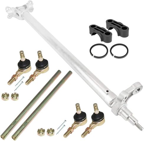 Caltric Steering Stem Shaft with Tie Rod End Kit Compatible with Yamaha Raptor 350 Yfm350 2004-2013 in Saudi Arabia
