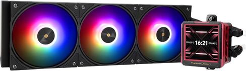 Thermalright FW 360 Ultra ARGB White 360mm AIO CPU Liquid Cooler,IPS LCD Screen with 480x480 Resolution,for AM5/Intel LGA1851/1700,‘2.88 inch’Magnet-Absorbent LCD Screen for Images -White in Saudi Arabia