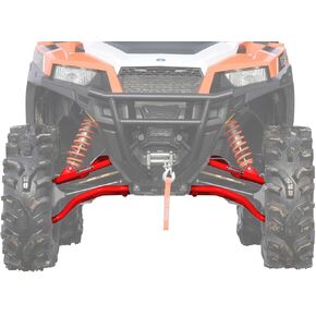 SuperATV Heavy Duty Arched 1.5" Offset A-Arms for 2017+ Polaris General 1000 / General 1000 4 | A-Arm color is Black in Saudi Arabia