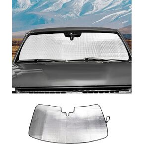 الزجاج الأمامي الظل Sun For Ford Explorer 2020 +، DSWSQ قابلة للطي محررة غطاء النافذة الأمامية ، نافذة Sunshade Front Window Shield UV Shield for Explorer in Kuwait