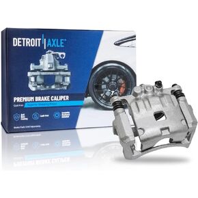 Detroit Axle - Front Left Brake Caliper لـ 11-19 Ford Fiesta ، سائق الفرامل الجانبية الفرجار W/Bracket 2011 2012 2013 2015 2015 2017 2018 2018 استبدال in Saudi Arabia