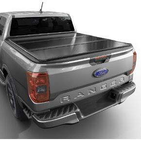 Tutel Hard Shell Folding Truck Bed Tonneau Cover | Fits 2019-2025 Ford Ranger 5' 1" Bed (61") - TULH032 in Saudi Arabia