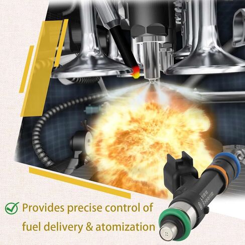 0280158162 OE 2.5L حقن وقود الأداء ، متوافق مع/فورد 2.5 Fusion Escape 2009-2019 ، متوافق مع/Lincoln 2.5L MKZ 2010 2011 2012 | 4 HOLES | | مجموعة من 4 | in Saudi Arabia