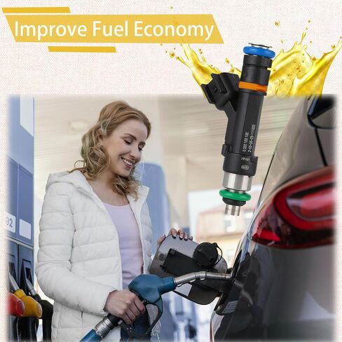 0280158162 OE 2.5L حقن وقود الأداء ، متوافق مع/فورد 2.5 Fusion Escape 2009-2019 ، متوافق مع/Lincoln 2.5L MKZ 2010 2011 2012 | 4 HOLES | | مجموعة من 4 | in Saudi Arabia