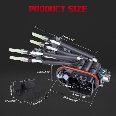 Spider Fuel Injectors fit for/Chevy Express 1500 2500 Silverado 1500 Astro Blazer, For/GMC Savana 1500 Jimmy Safari K1500 P3500, OE FJ503 in Kuwait