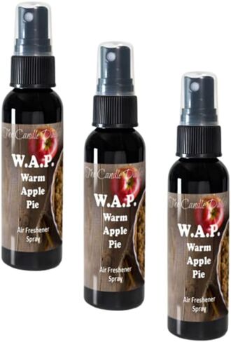 3 Pack - W.A.P. Spray - Wap Warm Apple Pie Scented - Room/car Air Freshener Spray – (3) 2 Ounce Spray Bottles in Saudi Arabia
