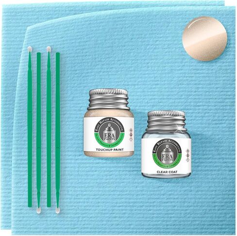 ERA Paints 4T1 - Golden Almond Metallic for LEXUS Exact Match Automotive Touch Up Paint Jar - Essential Kit in Saudi Arabia