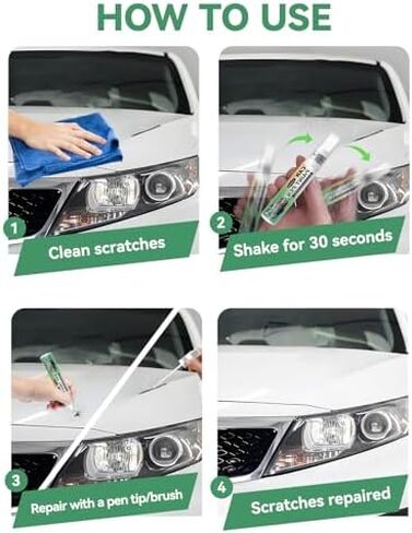 Paint touch-Quality ذات جودة OEM-Oxford White for Ford Models (YZ/Z1/M6887) in Kuwait