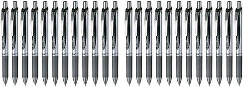 Pentel EnerGel RTX Roller Ball Retractable Gel Pen, Black Ink, Medium, 1 each in Saudi Arabia