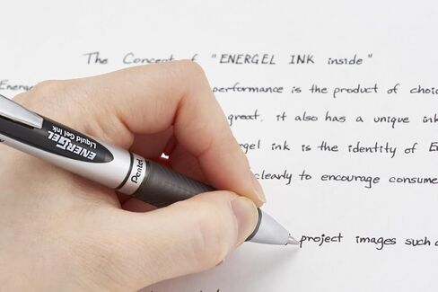 Pentel EnerGel RTX Roller Ball Retractable Gel Pen, Black Ink, Medium, 1 each in Saudi Arabia