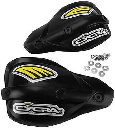 Cycra Pro Bend Classic Enduro Replacement Shields (Black) in Saudi Arabia