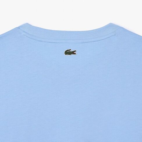 Lacoste Women's Crew Neck Sleve Short Relafted Fit Thirt T-Shirt in Saudi Arabia