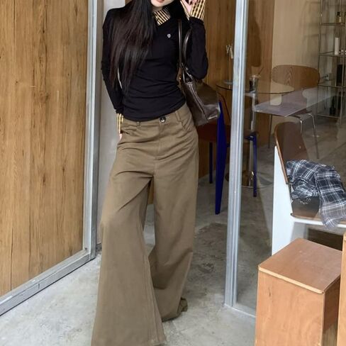 لطيف coquette خمر أعلى المحملات preppy مزيفة من قطعتين طويل الأكمام رفيعة رفيعة ملاءمة تي شيرت المربع للنساء in Kuwait