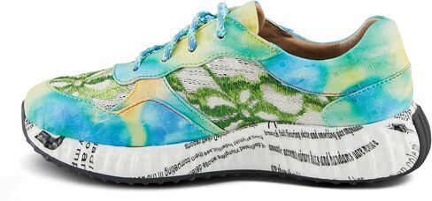 SPRING STEP L'Artiste Women's Emelie Fashion Sneaker - الترتر الأنيق والأحذية الرياضية المطرزة للأرواح المغامرة in Saudi Arabia