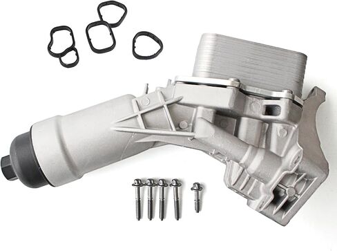 11428580415 ALUMINUM ENGINIM OIT FILTER FILTER ASSEMBLY FIT FOR BMW 230I 330E 330I 430I 530I X3 X4 Z4 G01 G20 G23 G42 G43 G45 G60 2018-2025 2.0L L4 استبدال# 11428580414 11428651710 in Saudi Arabia