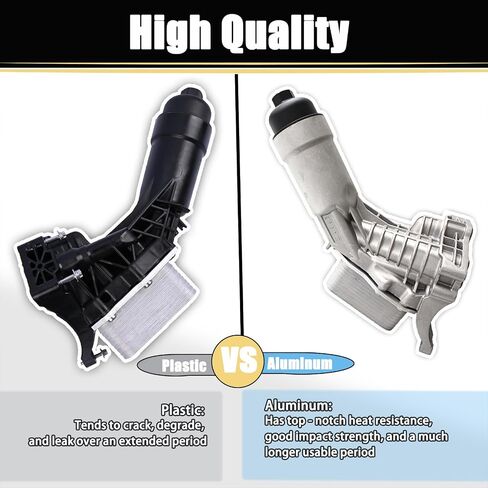 11428580415 ALUMINUM ENGINIM OIT FILTER FILTER ASSEMBLY FIT FOR BMW 230I 330E 330I 430I 530I X3 X4 Z4 G01 G20 G23 G42 G43 G45 G60 2018-2025 2.0L L4 استبدال# 11428580414 11428651710 in Saudi Arabia