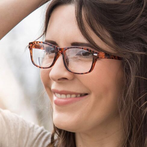 Readers.com Reading Glasses: The Williamsburg Bifocal square Style for Men and Women in Saudi Arabia
