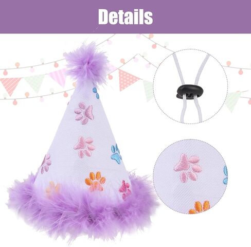 BINGPET Dog Birthday Party Supplies,Dog Birthday Hat Bandana Set,Soft Birthday Boy Triangle Scarf and Number Hat, Cute Birthday Party Supplies with 0-8 Figures for Small Medium Large Dogs Pets in Saudi Arabia