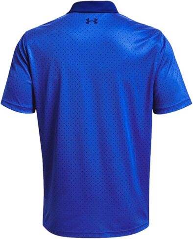 Under Armour Performance Printed Golf Polo Versa Blue/Bauhaus Blue/Bauhaus Blue MD in Saudi Arabia