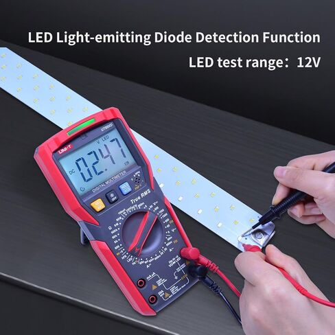 uni-t ut89xd multimeter multimeter ، TRMS 6000 Counts Volt Meter Ohmmeter 12V LED Test Devision in Kuwait