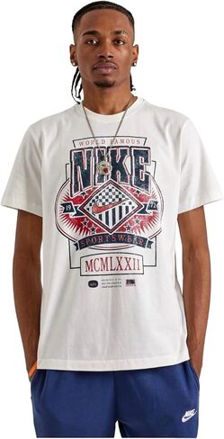 Nike Men's Sportswear World Famous Vintage Graphic T-Shirt in Saudi Arabia