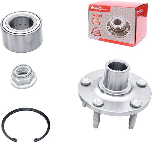 FKG 518517 Front Wheel Bearing Hub Assembly fit for 2007-2010 Ford Edge, 2007-2010 Lincoln MKX in Saudi Arabia