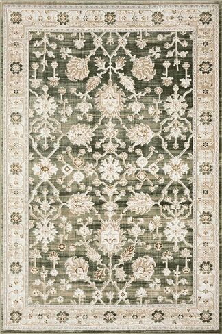 سجادة منطقة مزرعة زهرية خضراء-8 '× 10'-تصميم نباتي أنيق-مجموعة اللبلاب-غير محطمة ، مقاومة للتلاشي ، سهلة التنظيف-متينة للمناطق ذات المرور العالي-غرفة المعيشة وغرفة النوم in Saudi Arabia