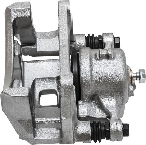 Detroit Axle - Front Left Brake Caliper لـ 11-19 Ford Fiesta ، سائق الفرامل الجانبية الفرجار W/Bracket 2011 2012 2013 2015 2015 2017 2018 2018 استبدال in Saudi Arabia