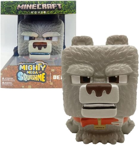 Minecraft Pig Mighty Mega Squishme - مثالي لصالح الحفلات وجوائز الفصول الدراسية وألعاب تخفيف الإجهاد وصناديق الكنوز - شخصيات Minecraft والحيوانات الباطنية والألعاب الصغيرة in Kuwait
