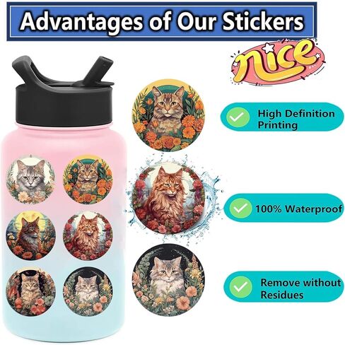 50pcs ملصقات التنينات الخيالية Cryptid - ملصقات تنين فينيل مضاد للماء لزجاجة الماء ، الكمبيوتر المحمول ، سجل القصاصات ، دفتر الملاحظات ، لوح التزلج in Kuwait