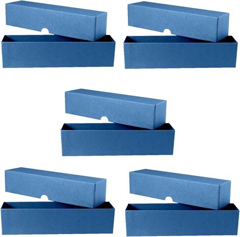 Guardhouse Single Row Storage Box for 2 x 2 Paper Staple Coin Holders in Nickel Blue in Saudi Arabia