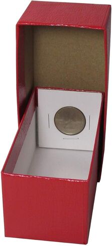 Guardhouse Single Row Storage Box for 2 x 2 Paper Staple Coin Holders in Nickel Blue in Saudi Arabia