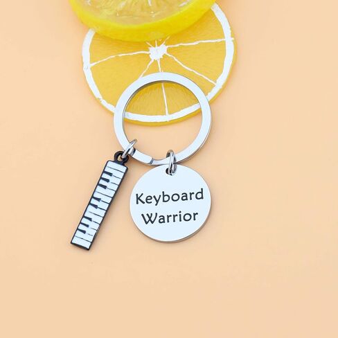 AKTAP Piano Keyboard Keychain Biano Lovers Gift for Piano Piano Piano Teacher Keyboard Musical Ring Ring in Saudi Arabia