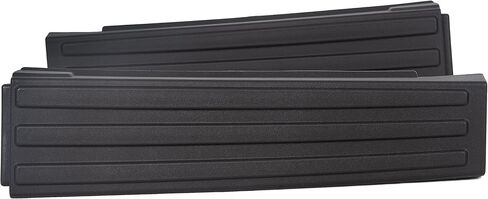 Hecasa Flex Step Side Side Tablegate Covering متوافق مع بديل 2009-2014 Ford F150 لـ 9L3Z-9941018-AA 9L3Z-9941019-AA END CAP CAP PAD PLAST PLAST BAST in Saudi Arabia