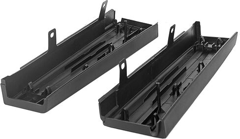 Hecasa Flex Step Side Side Tablegate Covering متوافق مع بديل 2009-2014 Ford F150 لـ 9L3Z-9941018-AA 9L3Z-9941019-AA END CAP CAP PAD PLAST PLAST BAST in Saudi Arabia