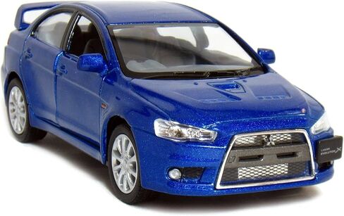 KiNSMART 2008 Mitsubishi Lancer Evolution X 1:36 Scale 5" SetOf4 in Kuwait
