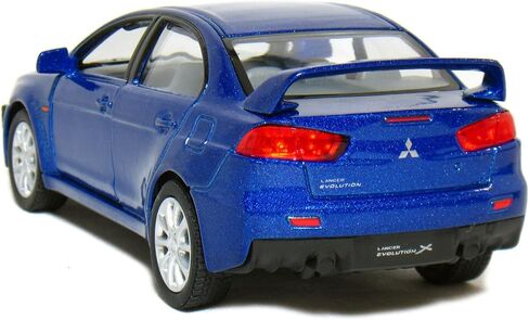 KiNSMART 2008 Mitsubishi Lancer Evolution X 1:36 Scale 5" SetOf4 in Kuwait