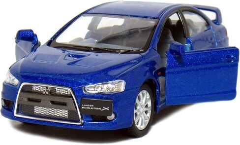 KiNSMART 2008 Mitsubishi Lancer Evolution X 1:36 Scale 5" SetOf4 in Kuwait