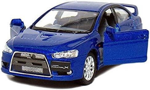 KiNSMART 2008 Mitsubishi Lancer Evolution X 1:36 Scale 5" SetOf4 in Kuwait
