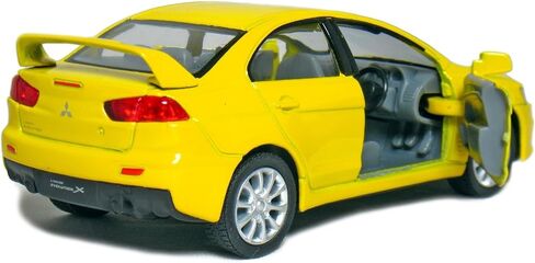 KiNSMART 2008 Mitsubishi Lancer Evolution X 1:36 Scale 5" SetOf4 in Kuwait