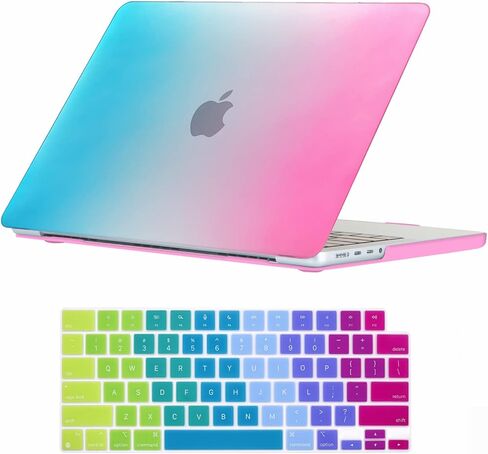 Se7enline Compatible with MacBook Pro 14 inch Case 2021/2022/2023/2024 Frosted Hard Shell Laptop Cover for Mac Pro 14-inch Model A2442 A2779 A2918 A2992 A3112 A3401 M4 M3 M2 M1&Keyboard Skin, Black in Saudi Arabia